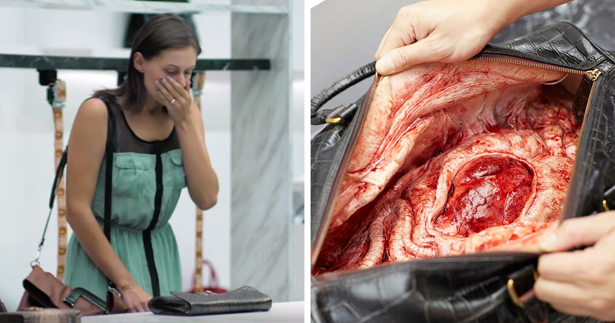 عکس کمپین خلاقانه و بیرحمانه درباره حقیقت پشت این کیف و لباس های چرم دلربا... / Ogilvy & Mather Advertising Bangkok behind-leather-bag-anti-animal-cruelty-campaign-peta-asia-fb