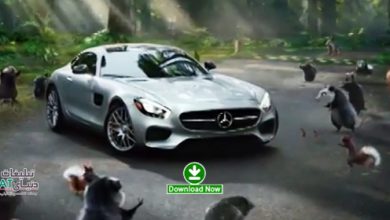 benz2 در تیزر متفاوت و جذاب مرسدس بنز آ ام گ- جی تی
