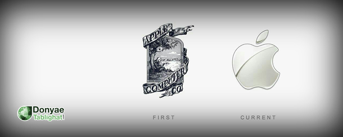 logo7 در اولین لوگوهای چند کمپانی مشهور و لوگوهای فعلی آنها