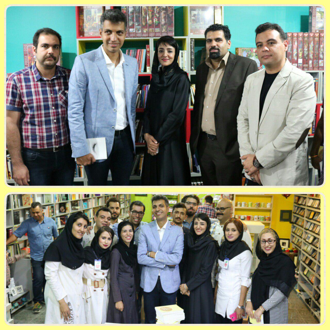 عکس امیرحسین نوریان: عادل حداقل بدیهیات لازم برای ورود به تلویزیون را ندارد ولی... + گزارش تصویری جشن امضای کتاب فردوسی پور photo_2016-09-24_15-53-08