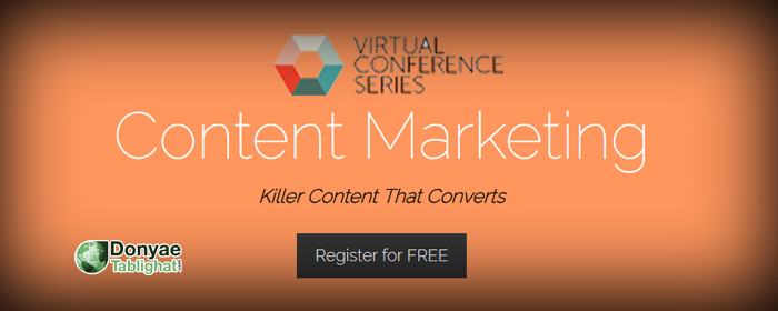 بازاریابی در کنفرانس مجازی رایگان در خصوص کانتنت مارکتینگ در سایت marketing profs